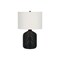 Monarch Specialties Lighting, 23 in.H, Table Lamp, Black Rattan, Ivory / Cream Shade, Modern I 9734 - alternate 5